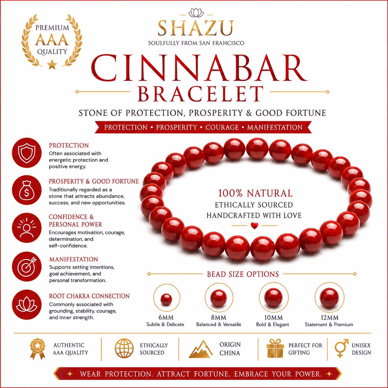 Cinnabar Bracelet — Bold Ground