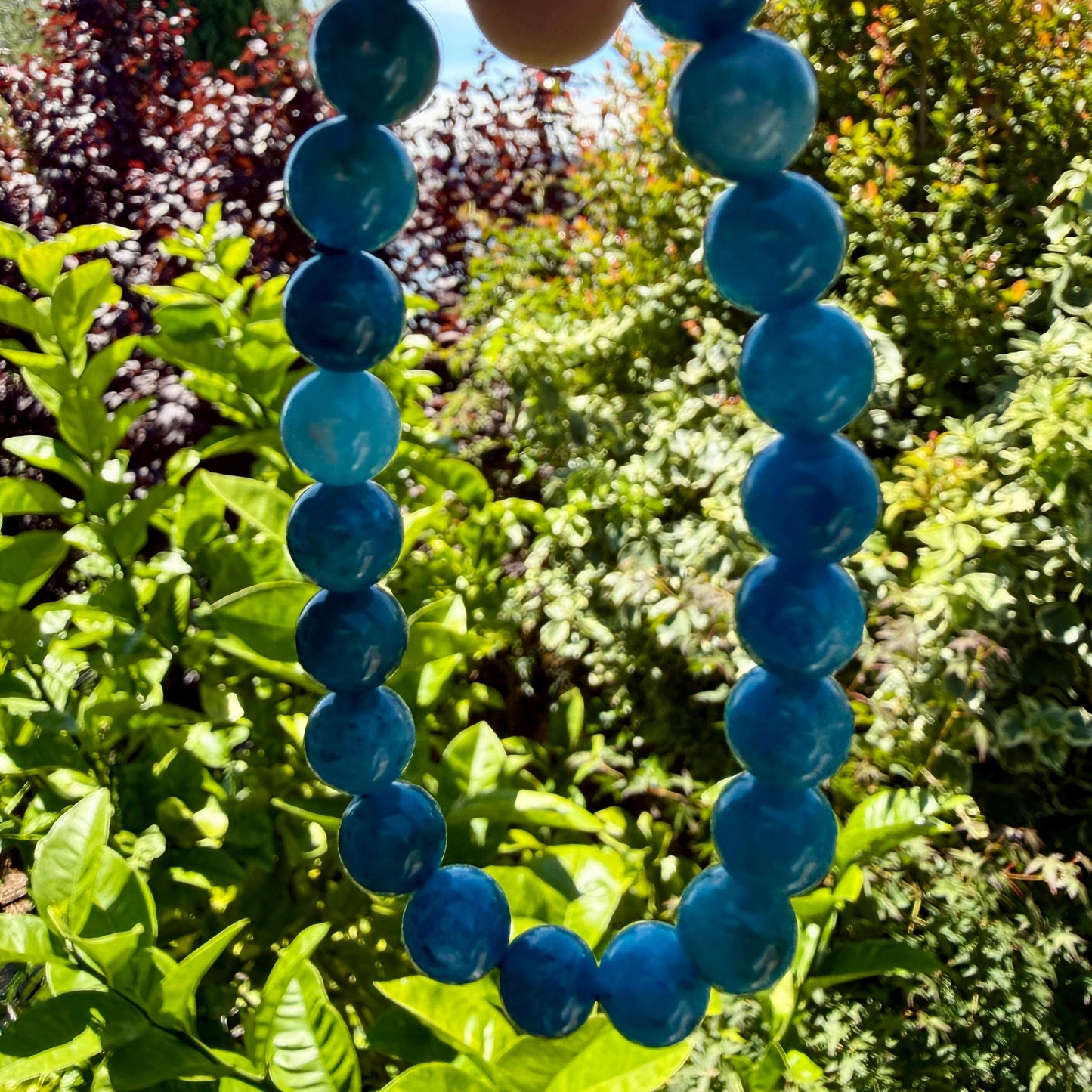Blue Apatite Bracelet — Clear Focus