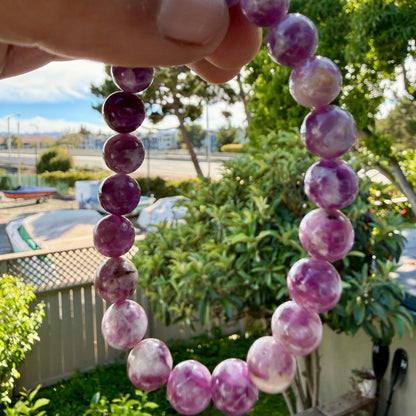 Lepidolite Bracelet — Soft Calm