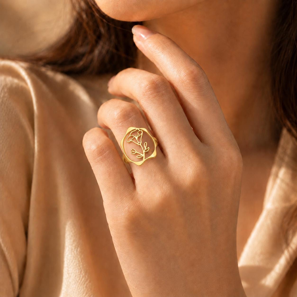 September Morning Glory Ring — Bloom Month