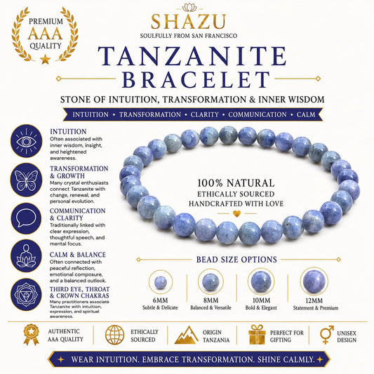 Tanzanite Bracelet — Quiet Depth