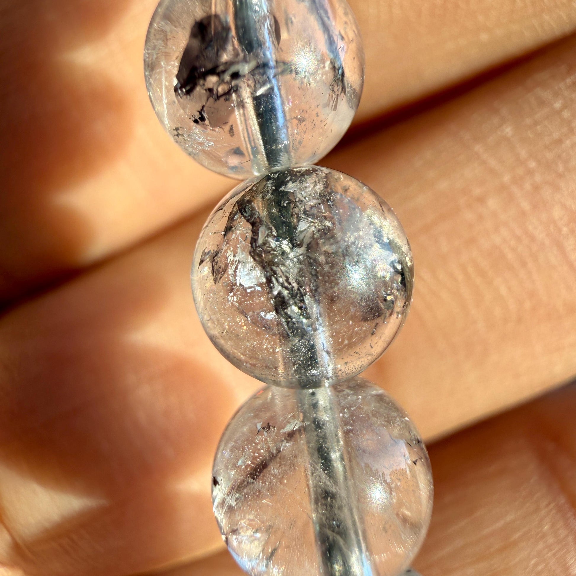 Herkimer Diamond Bracelet — Bright Clarity