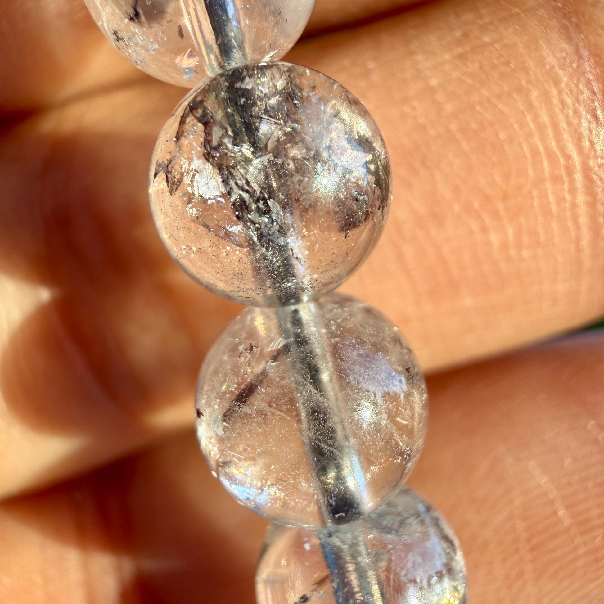 Herkimer Diamond Bracelet — Bright Clarity