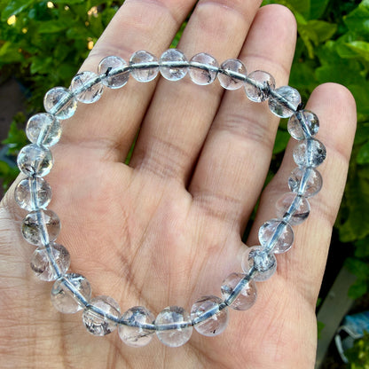 Herkimer Diamond Bracelet — Bright Clarity
