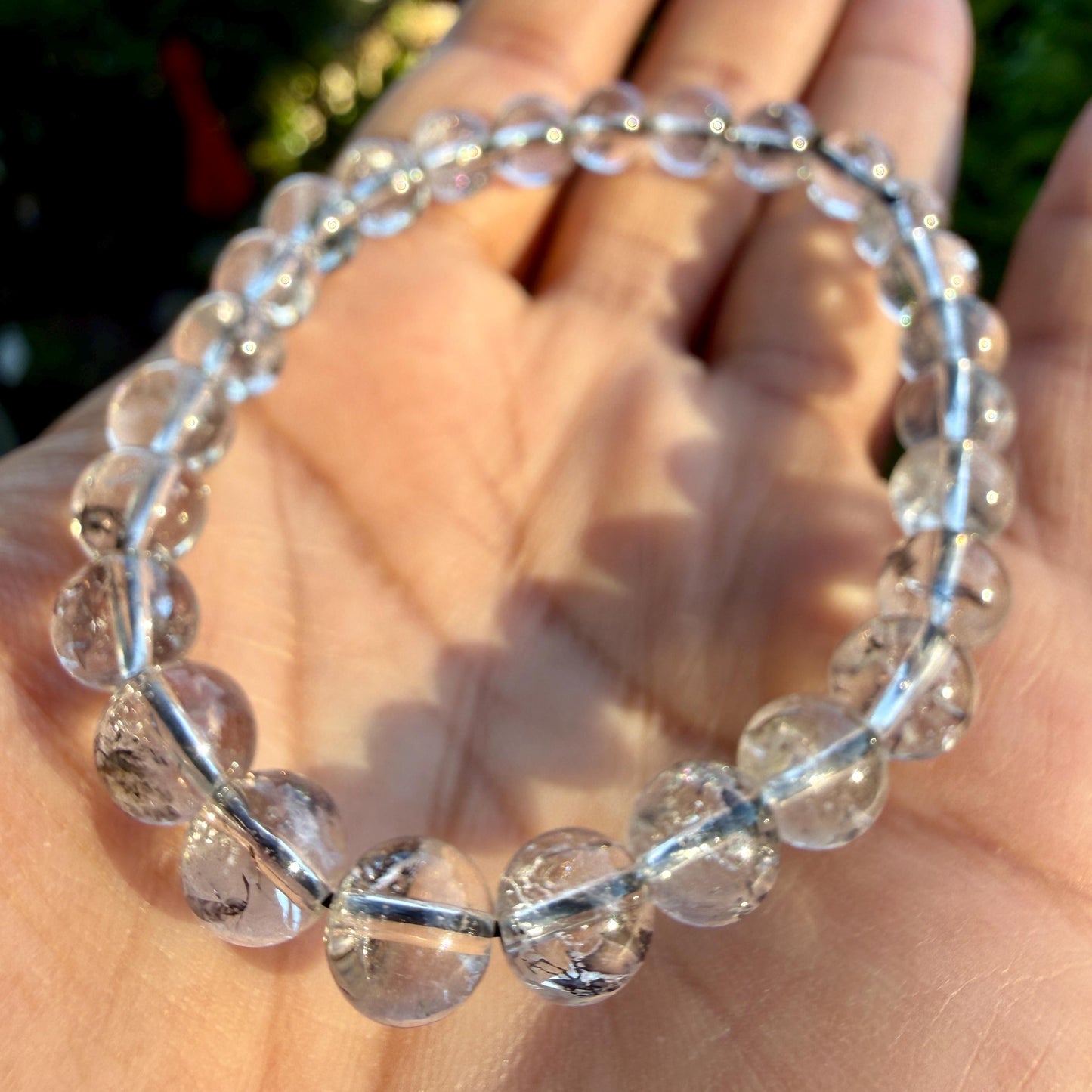 Herkimer Diamond Bracelet — Bright Clarity