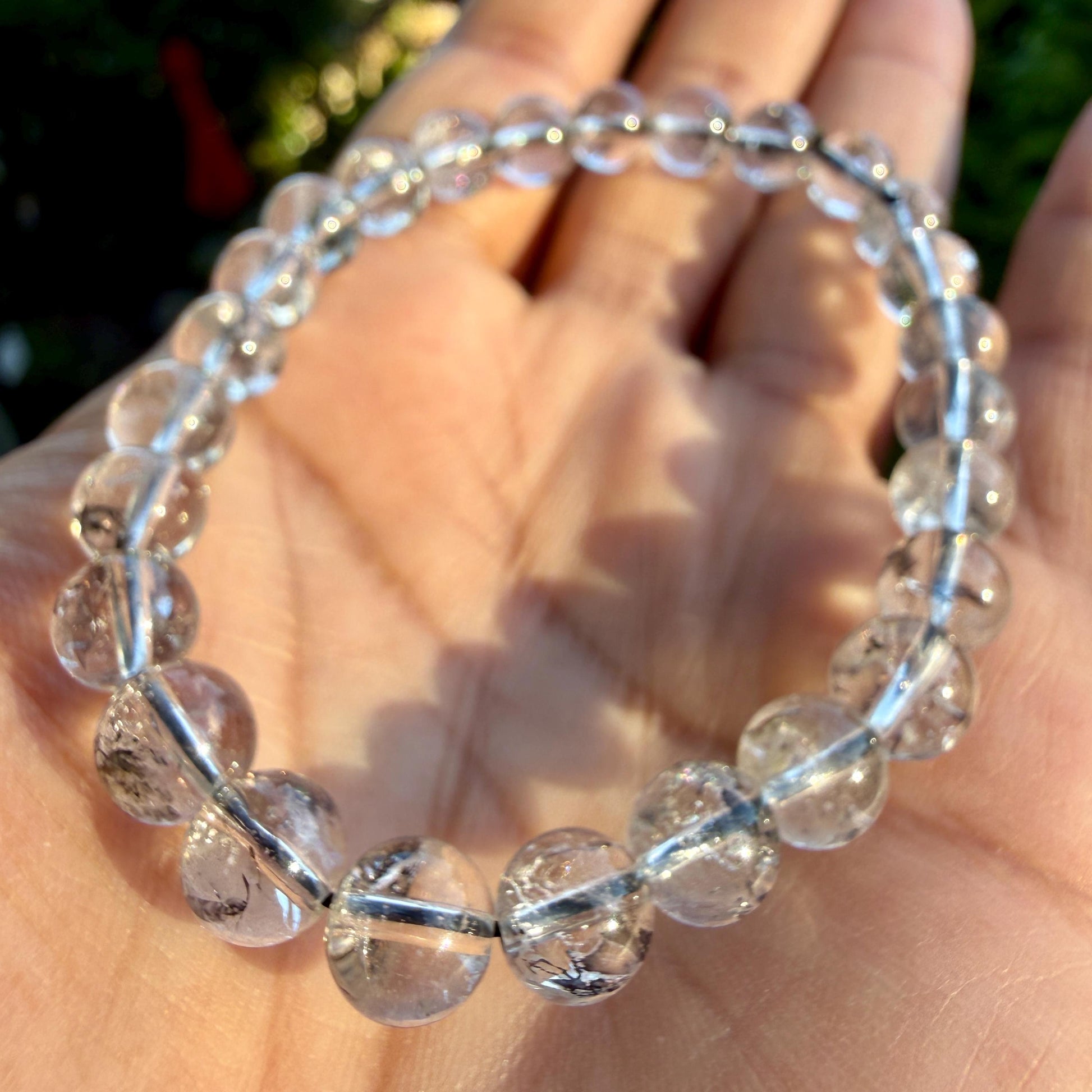 Herkimer Diamond Bracelet — Bright Clarity