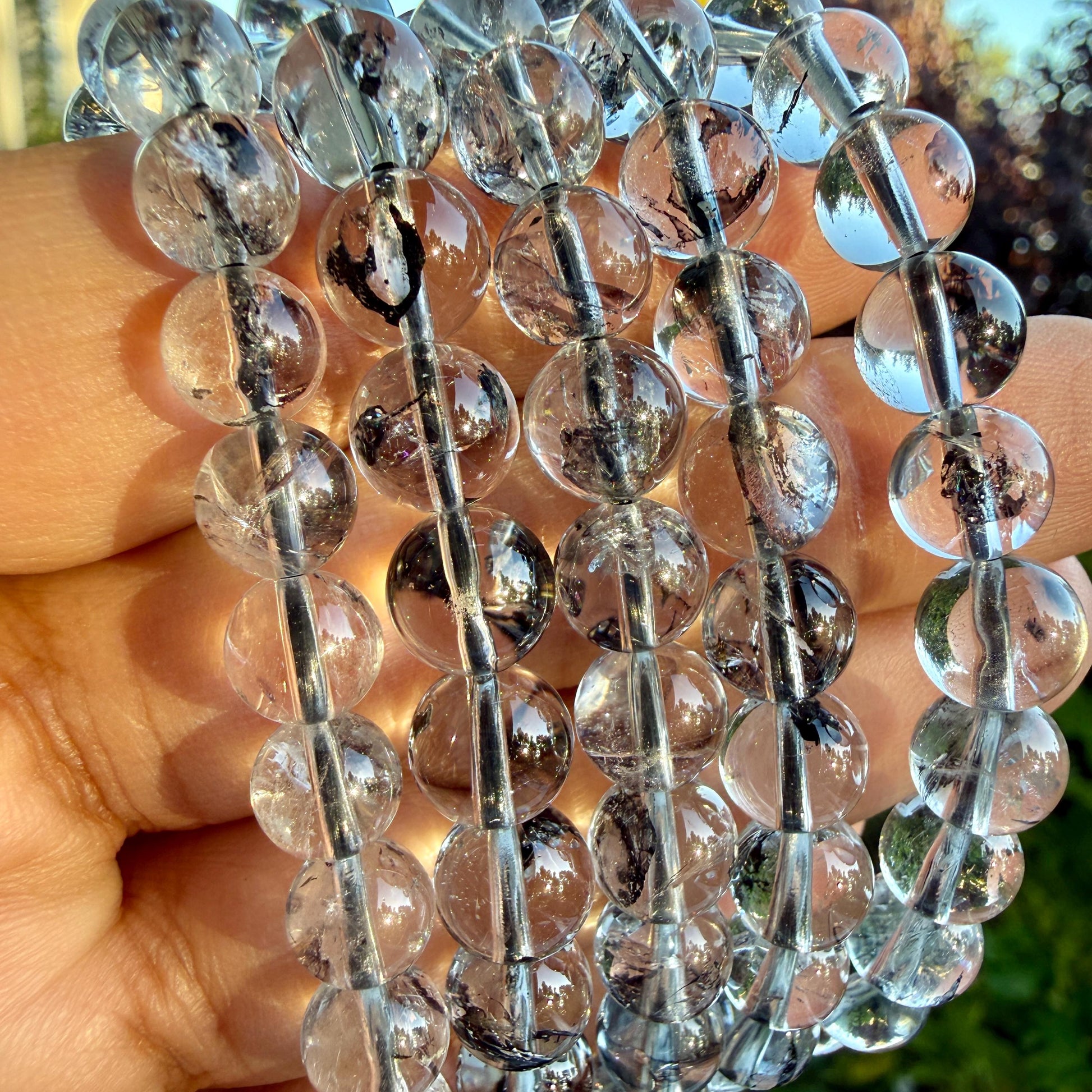 Herkimer Diamond Bracelet — Bright Clarity