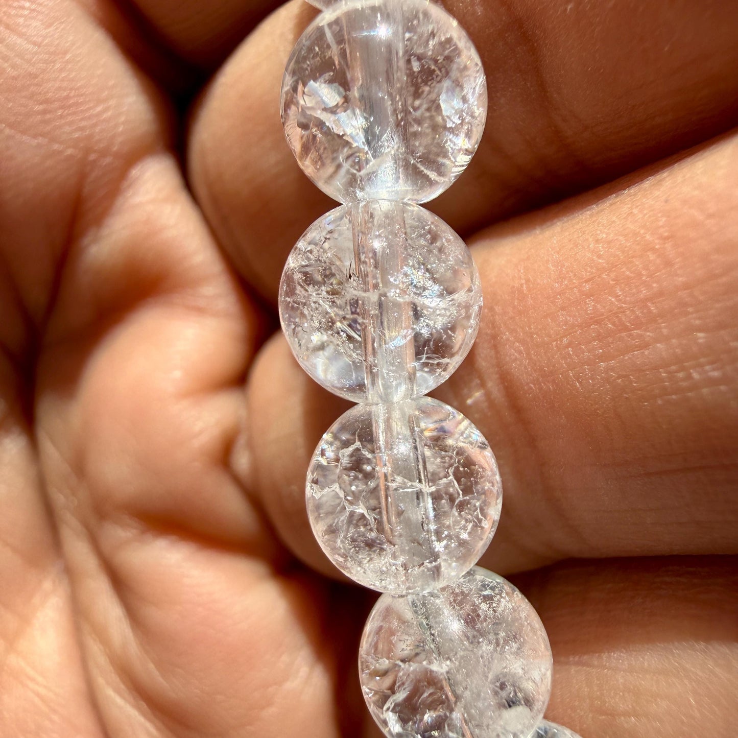 Crackle Quartz Bracelet — Fire and Ice