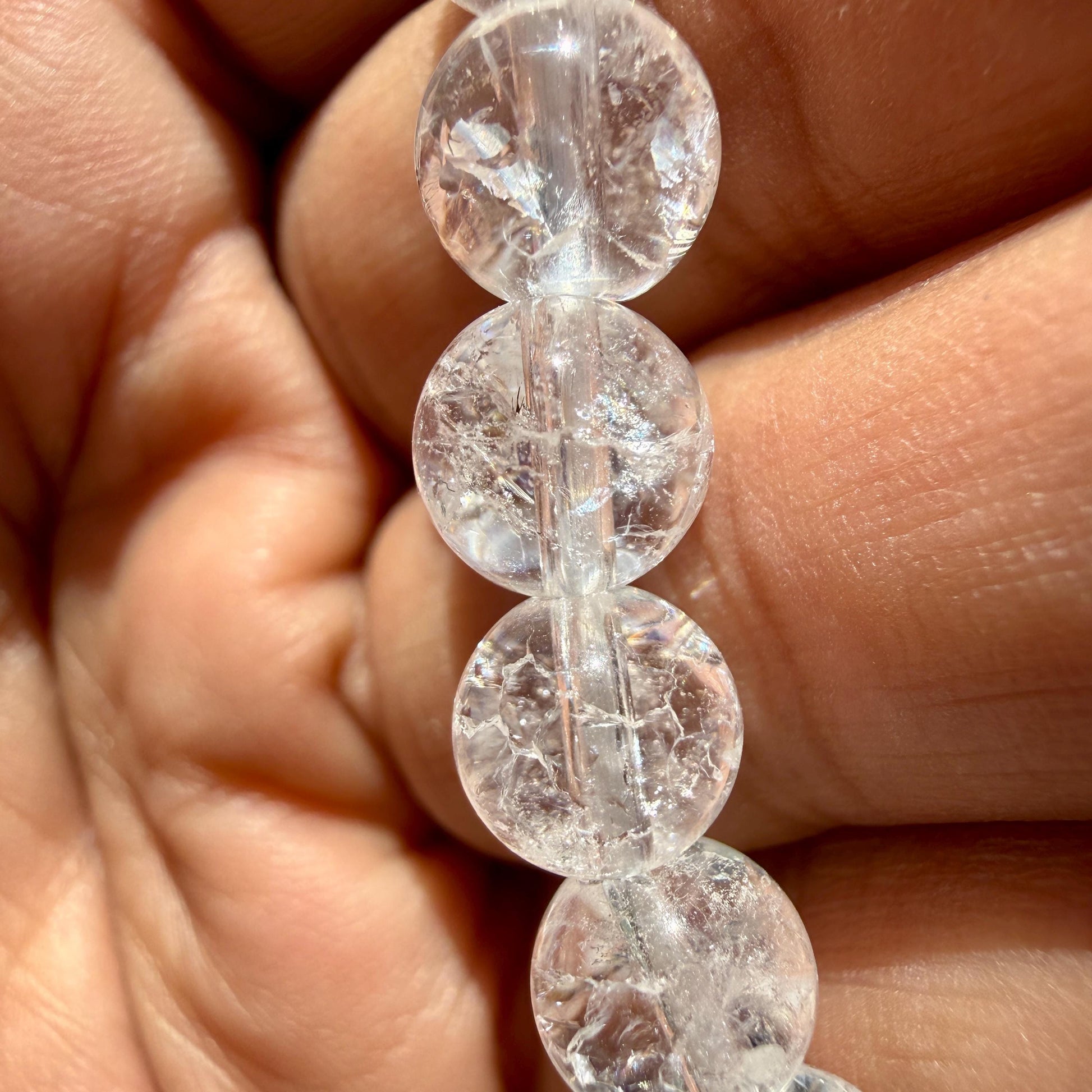 Crackle Quartz Bracelet — Fire and Ice