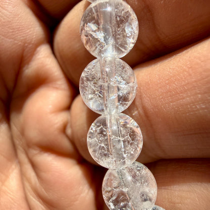 Crackle Quartz Bracelet — Fire and Ice