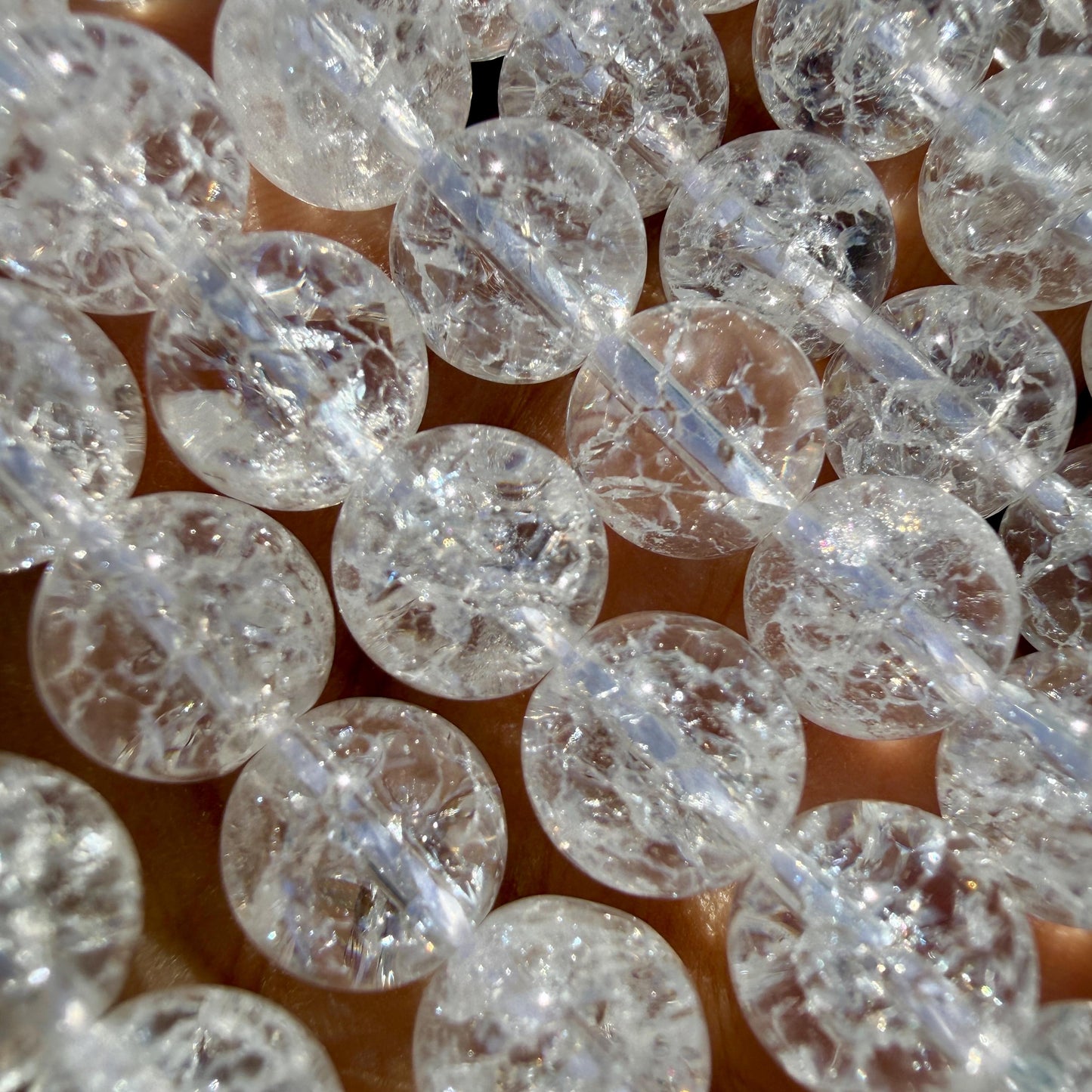 Crackle Quartz Bracelet — Fire and Ice