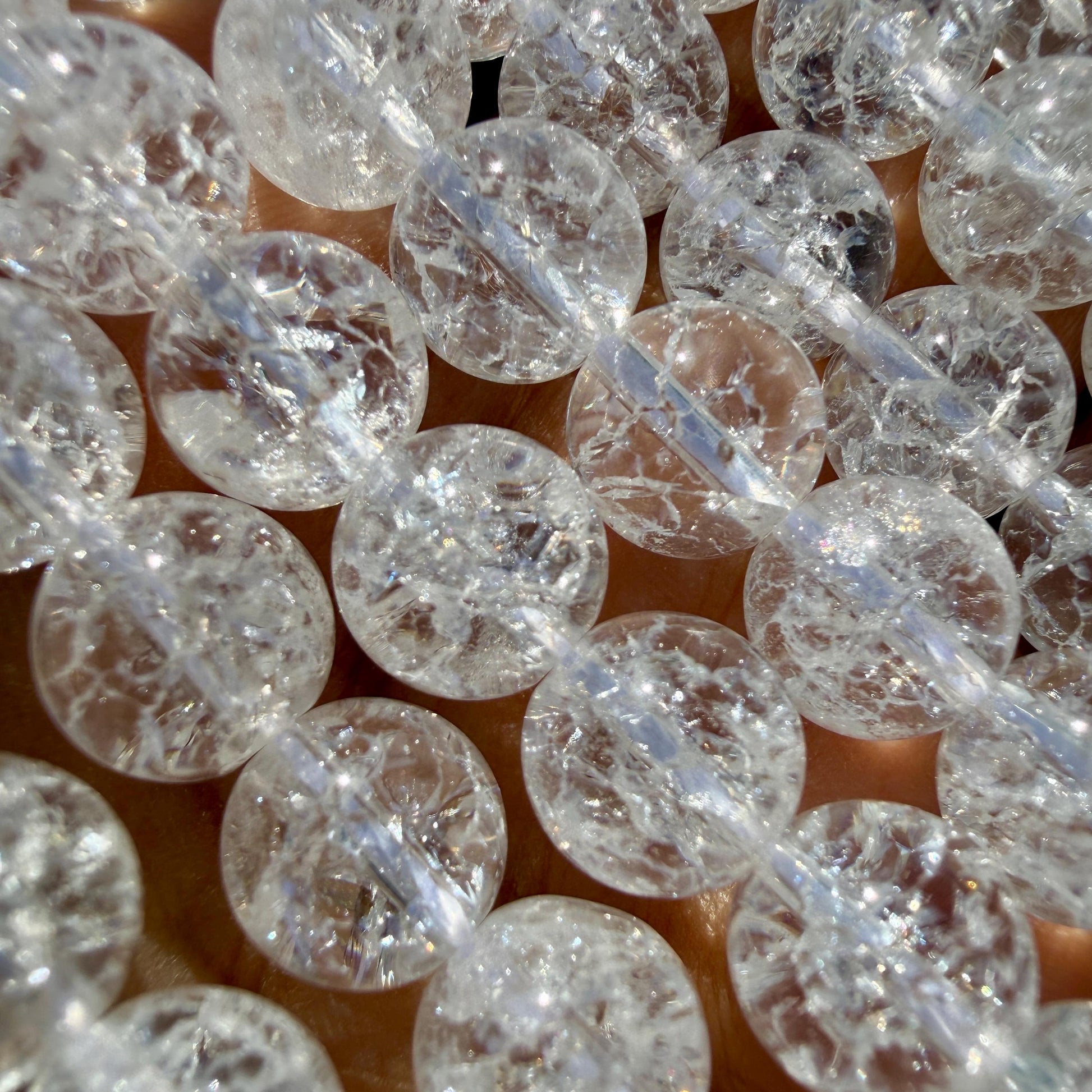 Crackle Quartz Bracelet — Fire and Ice