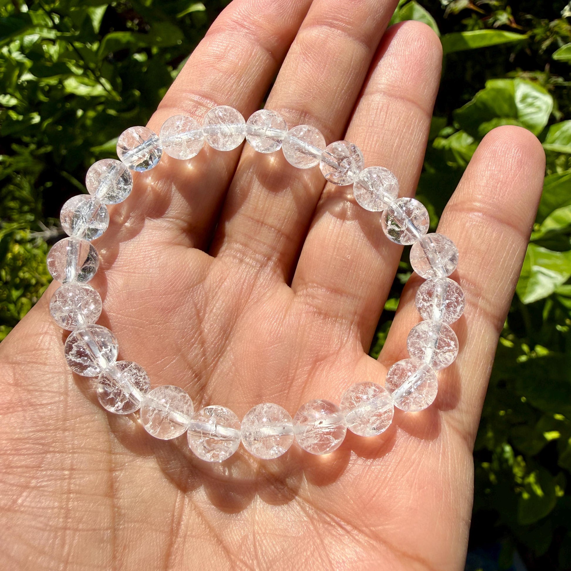 Crackle Quartz Bracelet — Fire and Ice