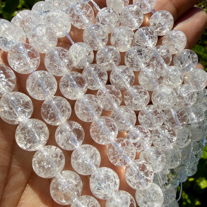 Crackle Quartz Bracelet — Fire and Ice