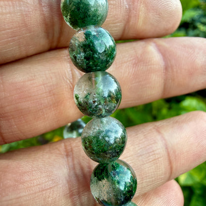 Green Phantom Quartz Bracelet — Quiet Growth