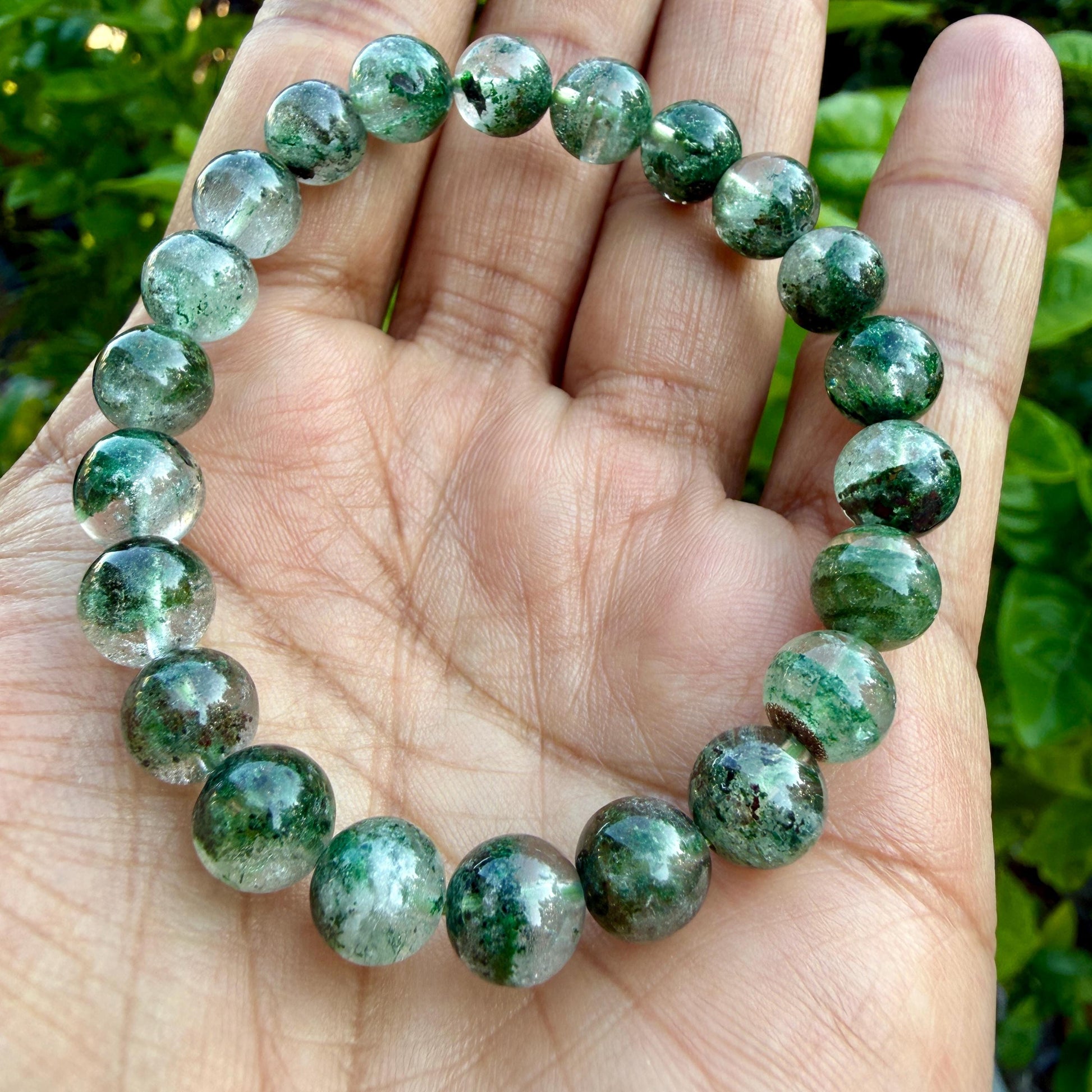 Green Phantom Quartz Bracelet — Quiet Growth