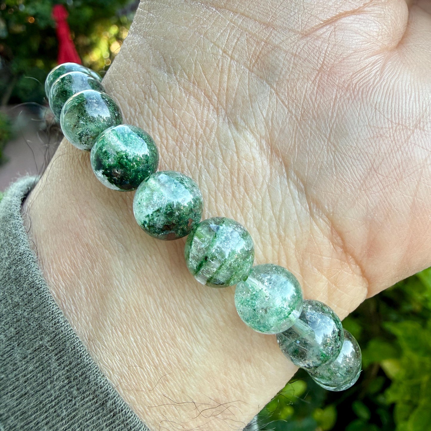 Green Phantom Quartz Bracelet — Quiet Growth