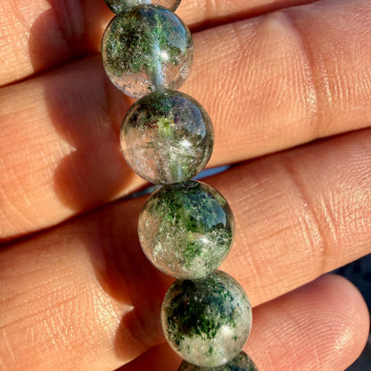 Green Phantom Quartz Bracelet — Quiet Growth