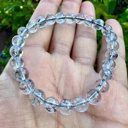 Herkimer Diamond Bracelet — Bright Clarity