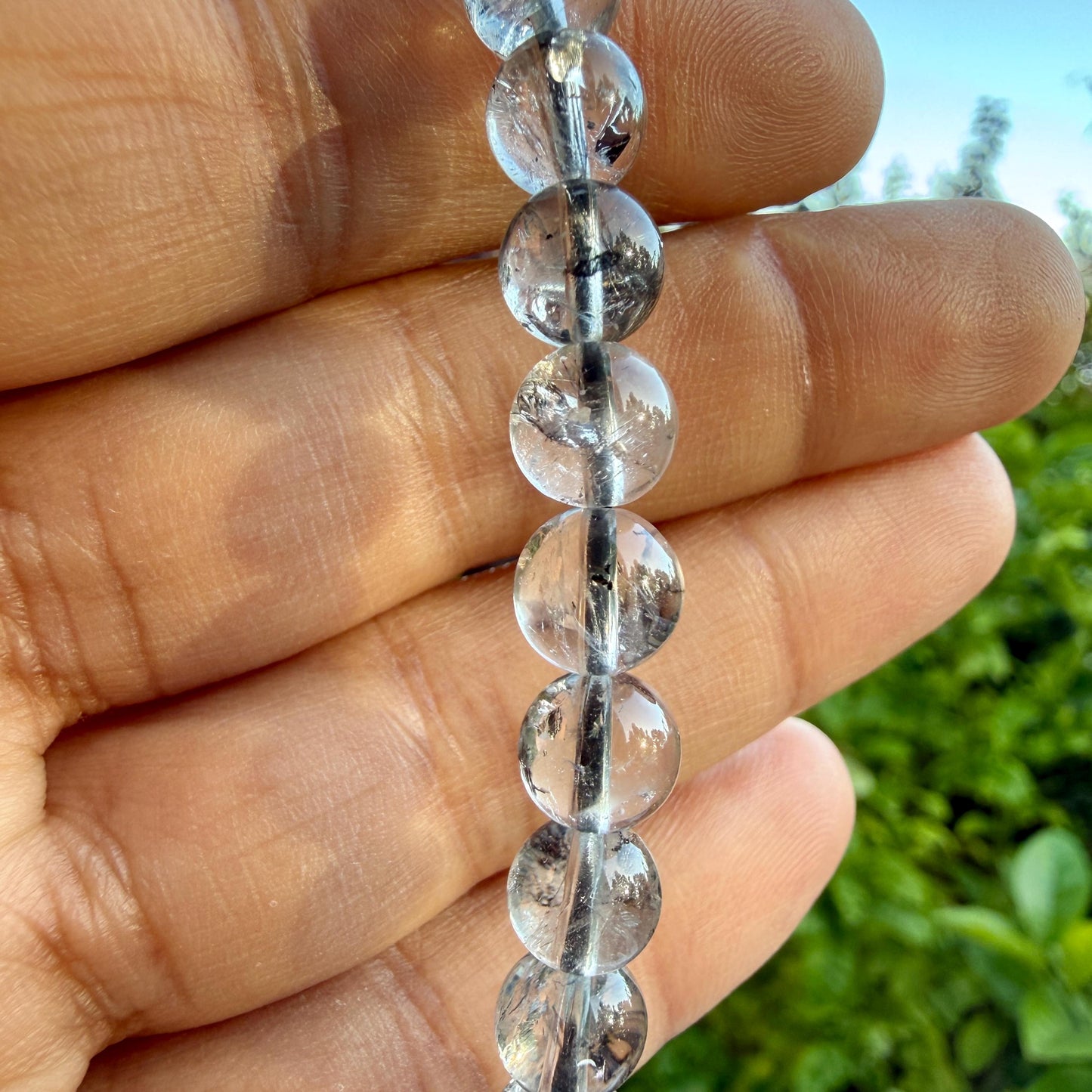 Herkimer Diamond Bracelet — Bright Clarity
