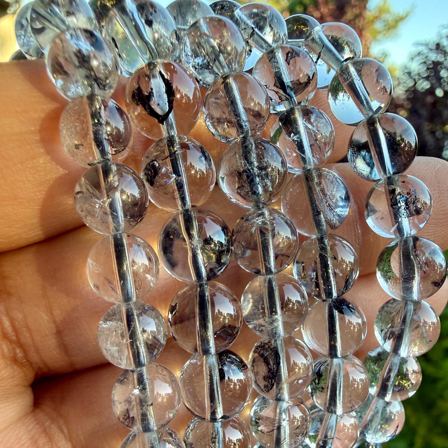 Herkimer Diamond Bracelet — Bright Clarity