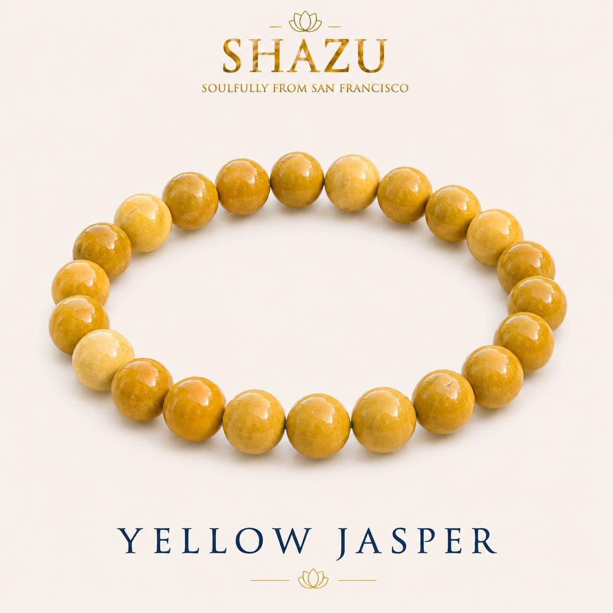 Yellow Jasper Bracelet — Steady Sun