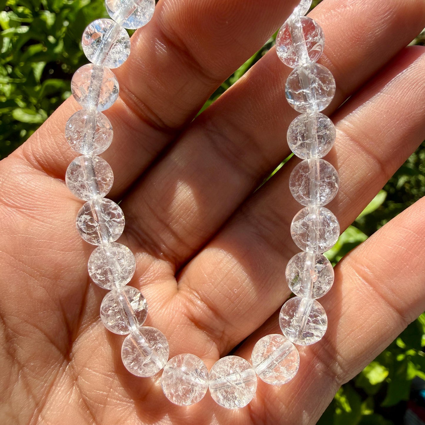 Crackle Quartz Bracelet — Fire and Ice