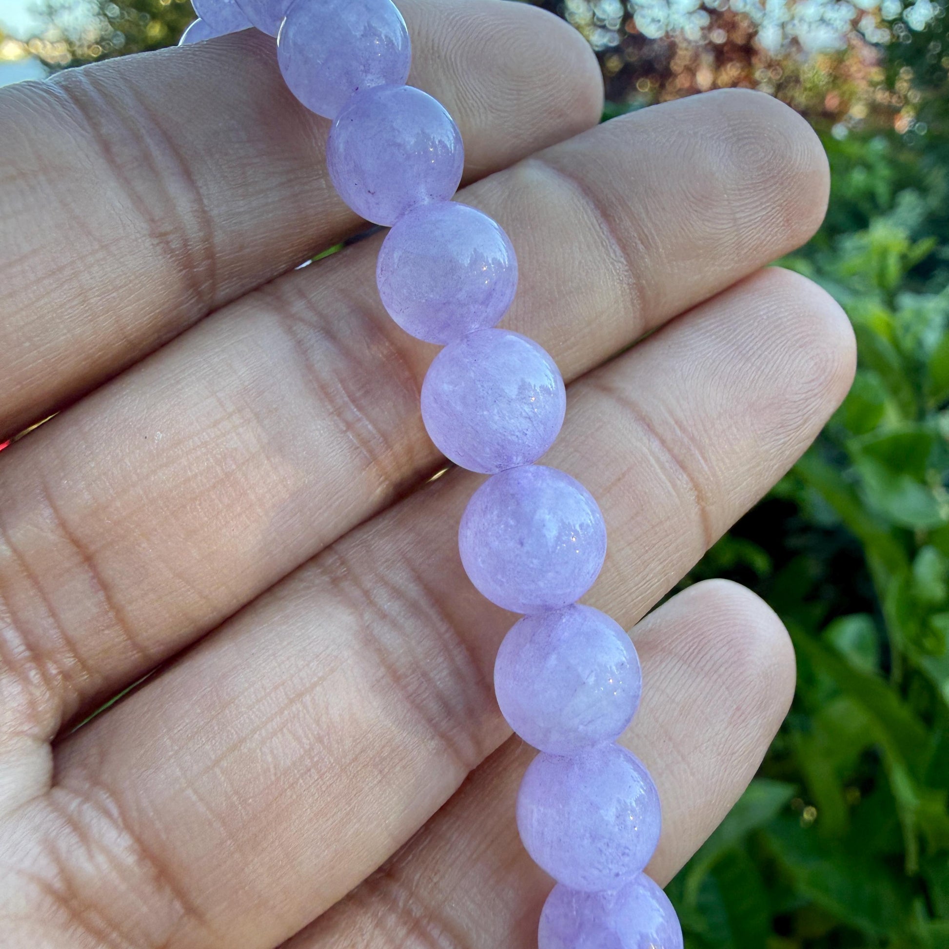 Lavender Quartz Bracelet — Soft Quiet