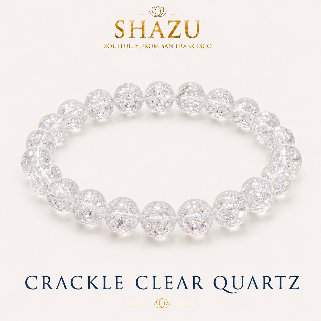 Crackle Quartz Bracelet — Fire and Ice
