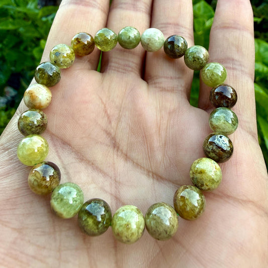 Tsavorite Garnet Bracelet — Green Fire