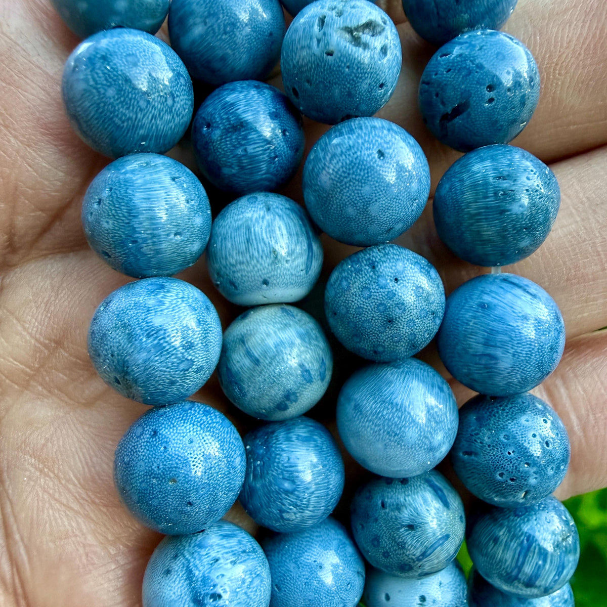 Blue Coral Bracelet — Ocean Calm