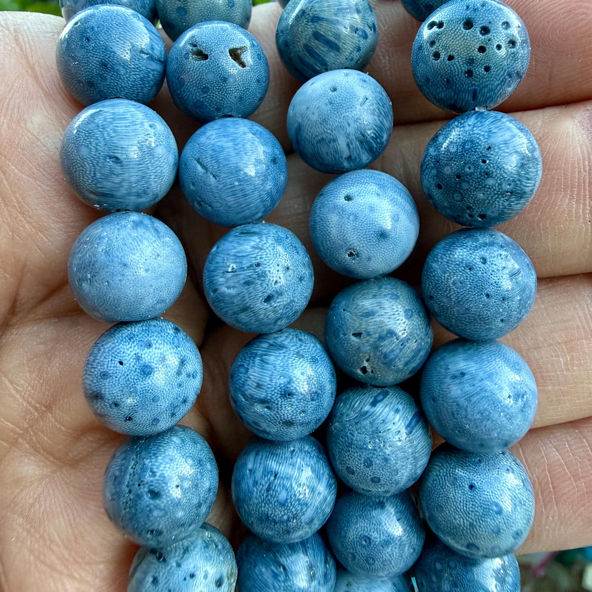 Blue Coral Bracelet — Ocean Calm