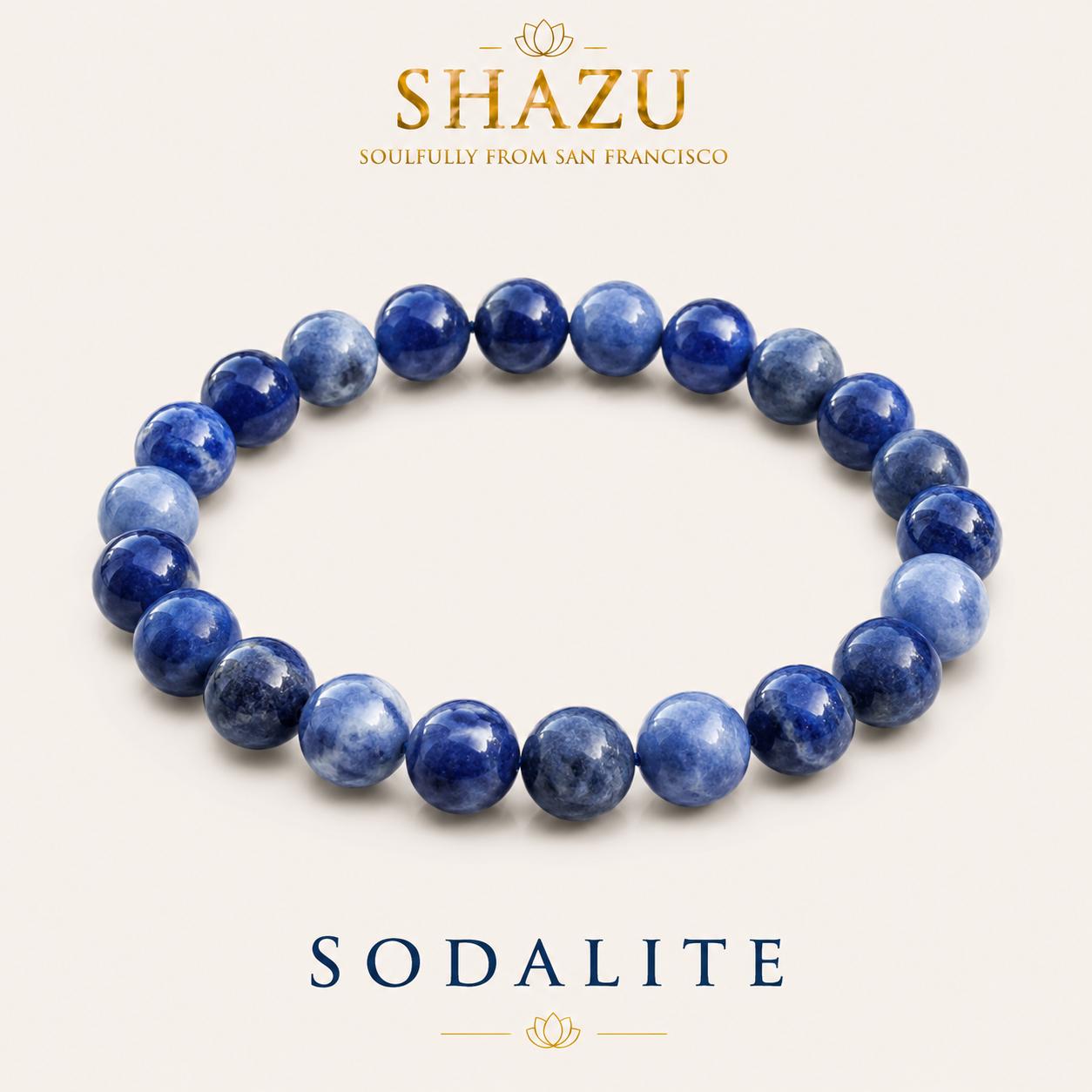 Sodalite Bracelet — Clear Mind