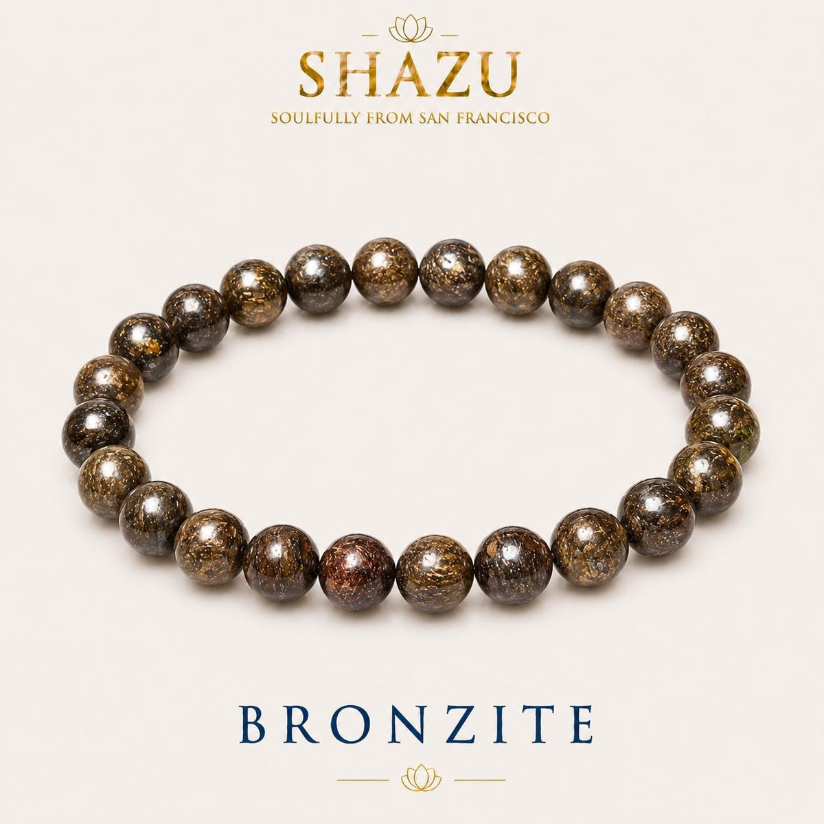 Bronzite Bracelet — Grounding & Confidence