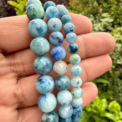 Hemimorphite Bracelet — Clear Voice