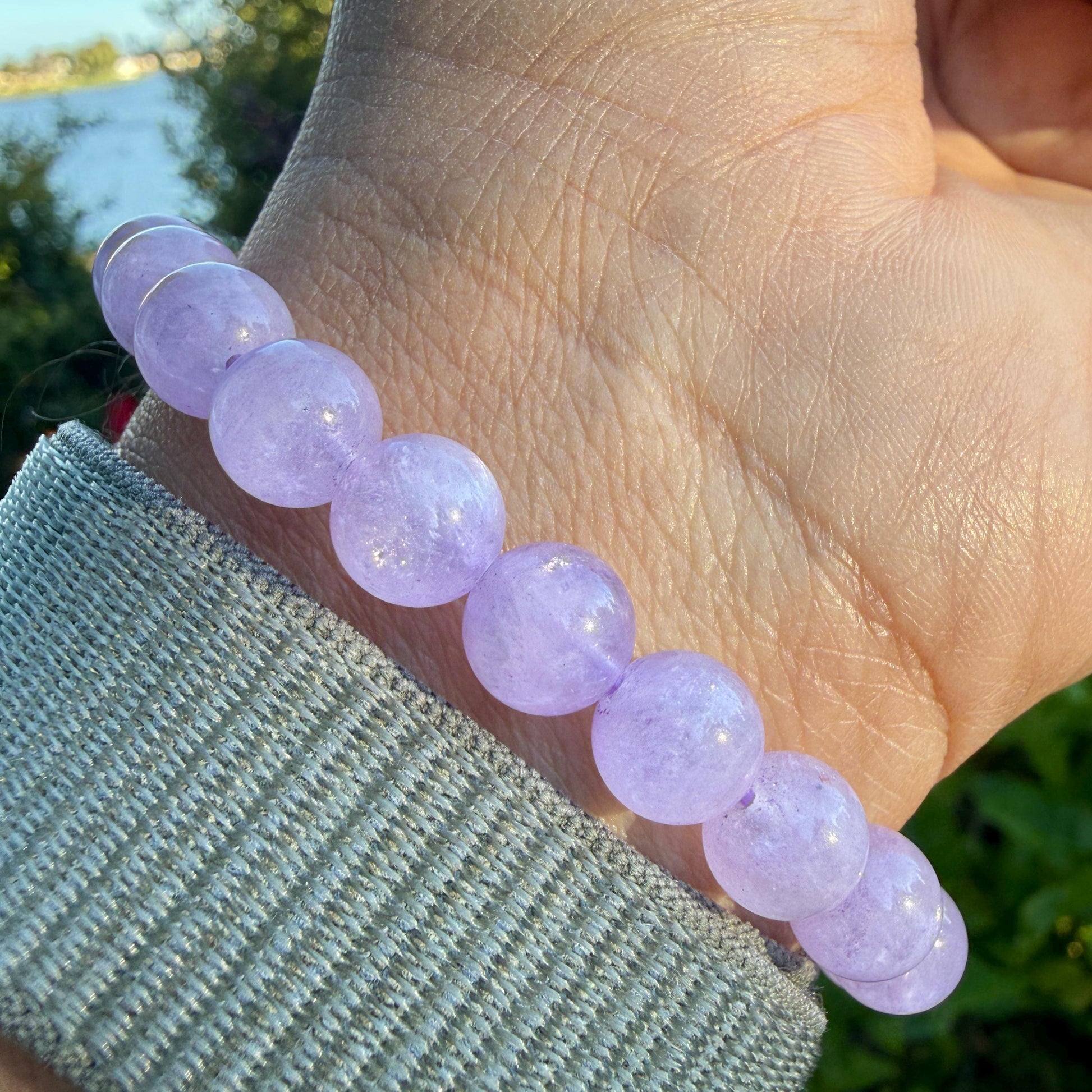 Lavender Quartz Bracelet — Soft Quiet