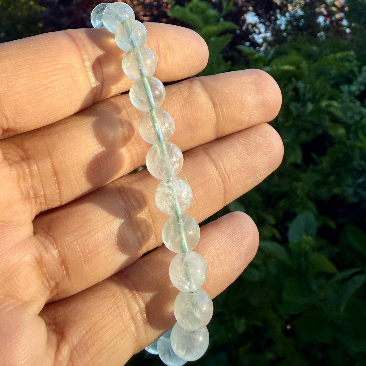 Mint Fluorite Bracelet — Focus & Clarity