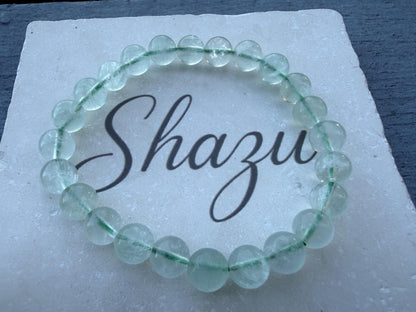 Mint Fluorite Bracelet — Focus & Clarity