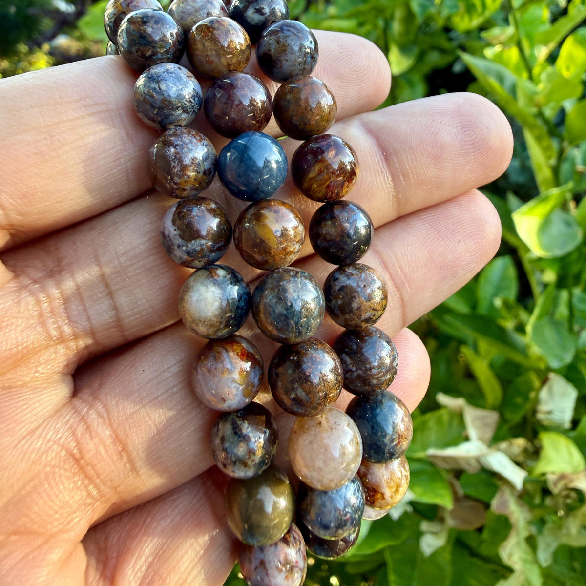Pietersite Bracelet — Courage & Clarity