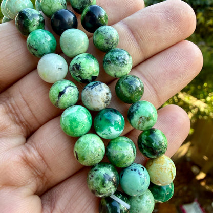 AAA Variscite Bracelet – Natural Green Variscite Stone Bracelet | Genuine Variscite Gemstone Jewelry