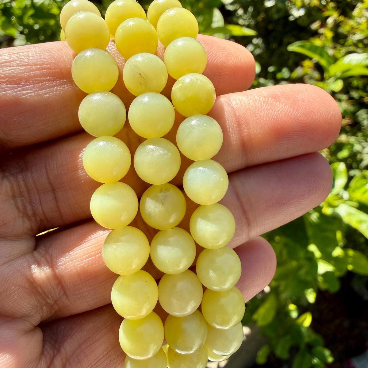 Lemon Jade Bracelet — Abundance & Joy