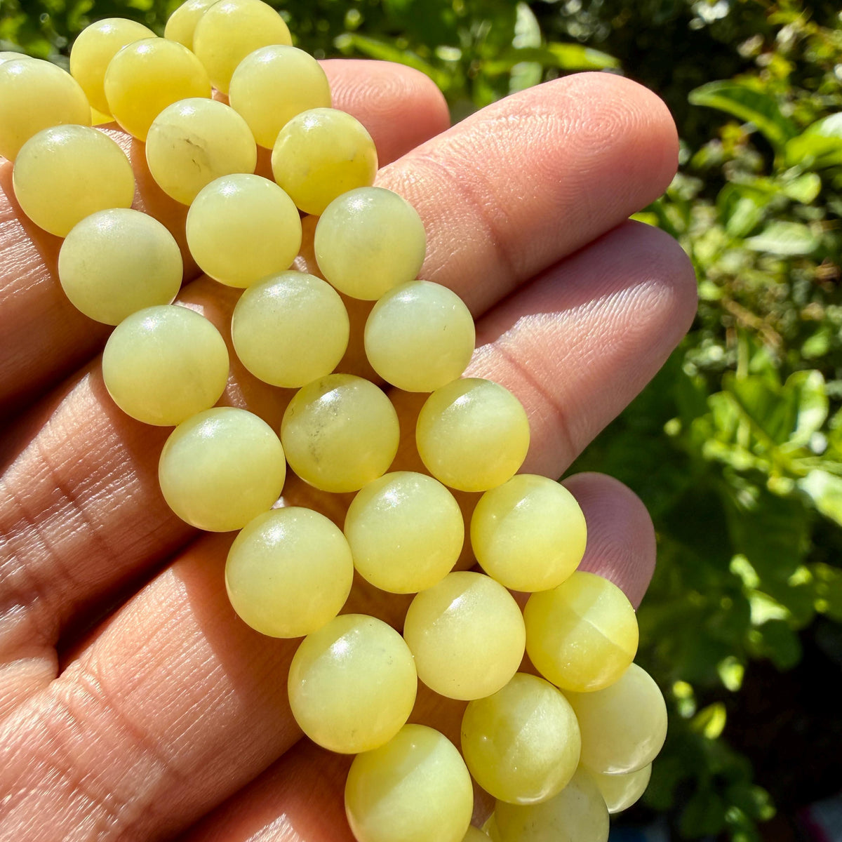 Lemon Jade Bracelet — Abundance & Joy