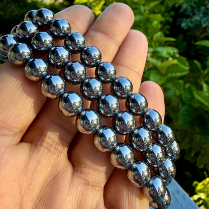 AAA Terahertz Bracelet – Silver Terahertz Stone Bracelet | Tera Hertz Jewelry