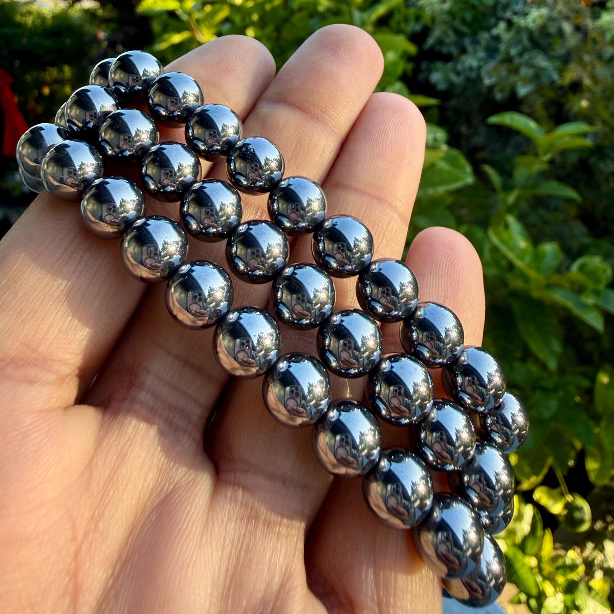 AAA Terahertz Bracelet – Silver Terahertz Stone Bracelet | Tera Hertz Jewelry