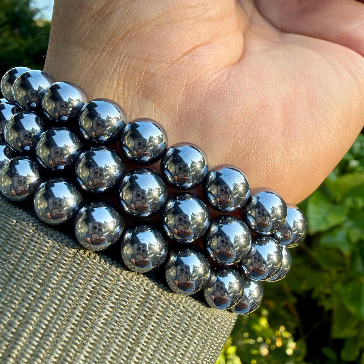 AAA Terahertz Bracelet – Silver Terahertz Stone Bracelet | Tera Hertz Jewelry