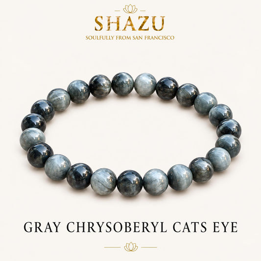 Cat's Eye Chrysoberyl Bracelet — Protection & Focus