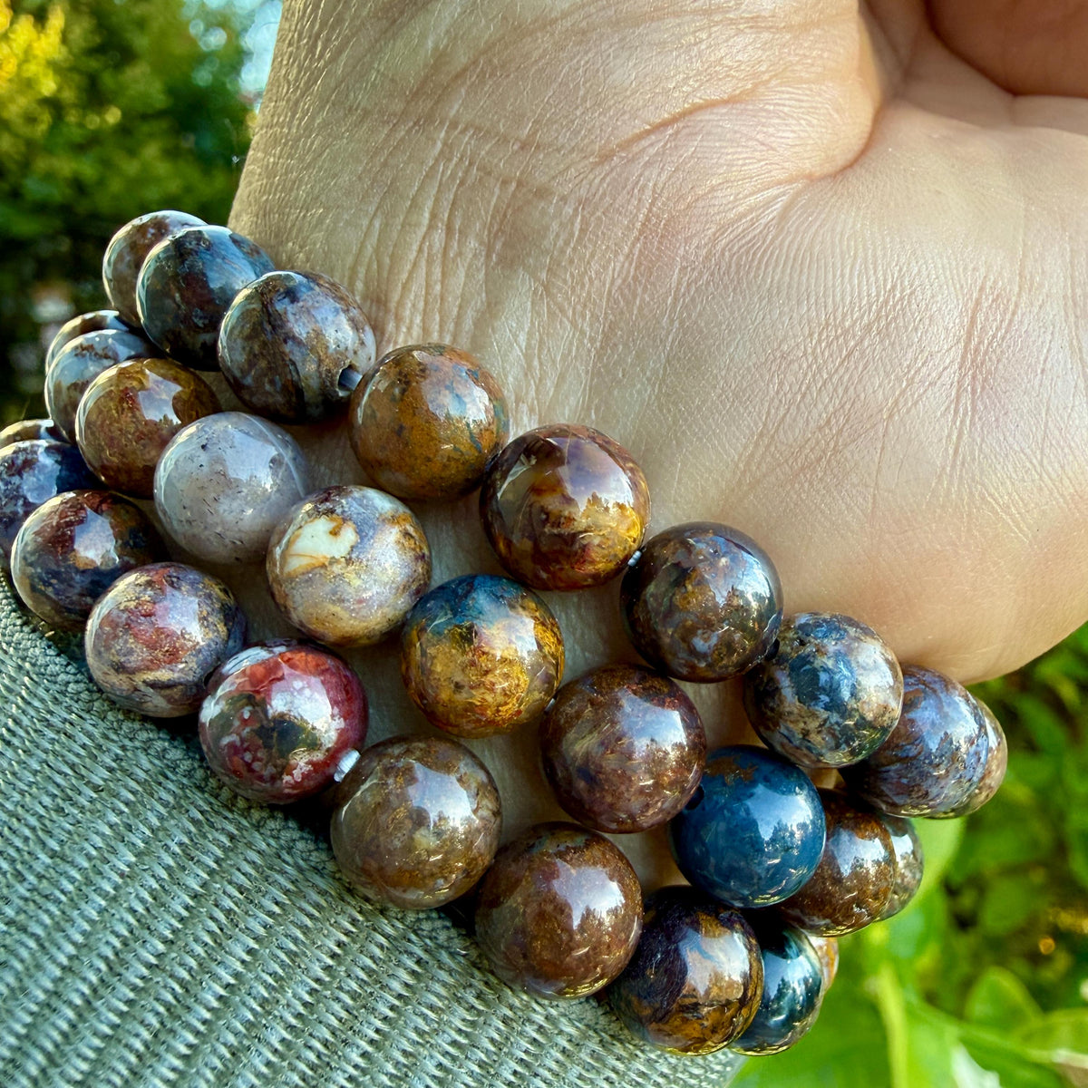 Pietersite Bracelet — Courage & Clarity