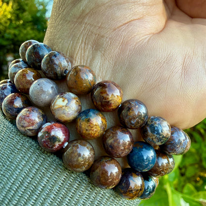 Pietersite Bracelet — Courage & Clarity