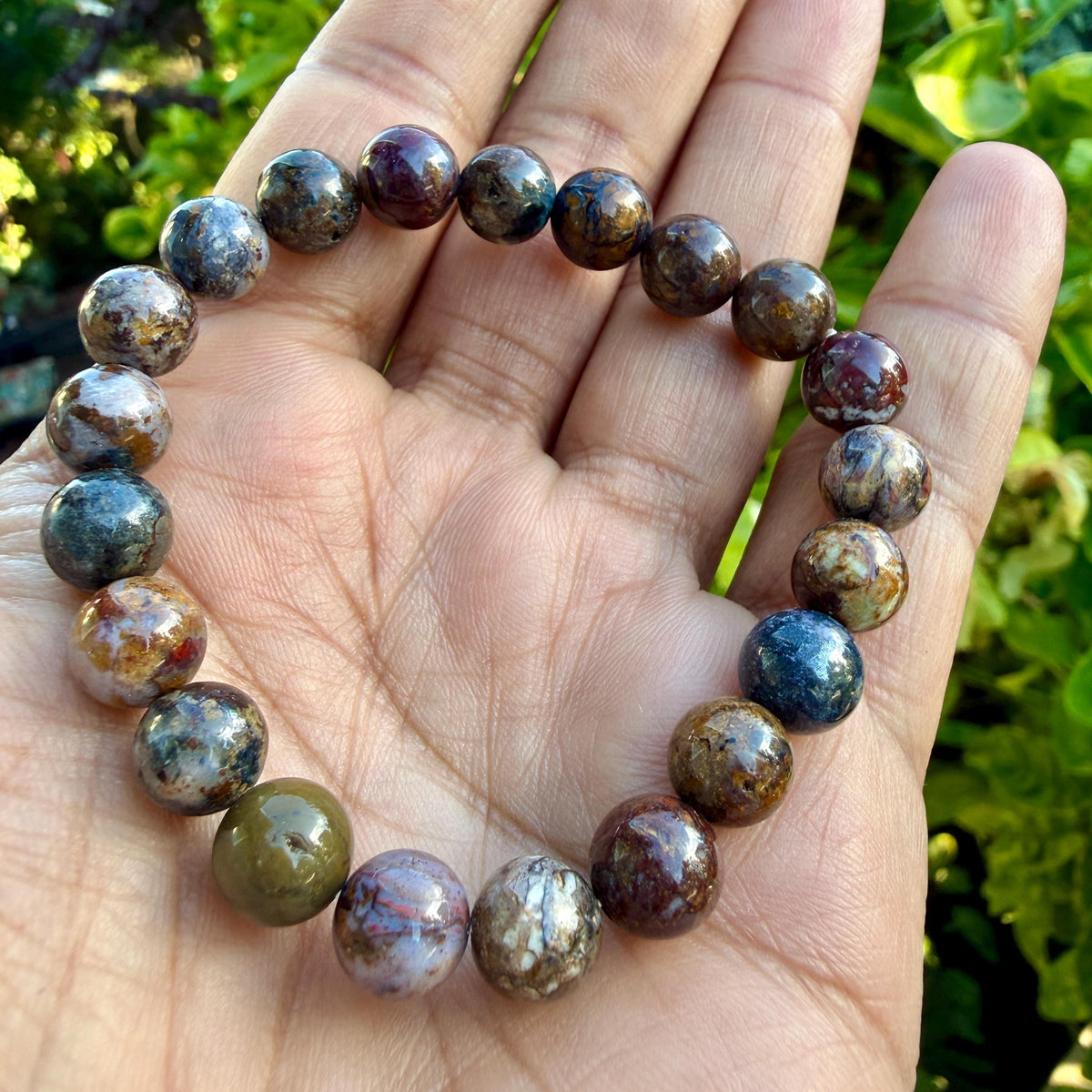 Pietersite Bracelet — Courage & Clarity