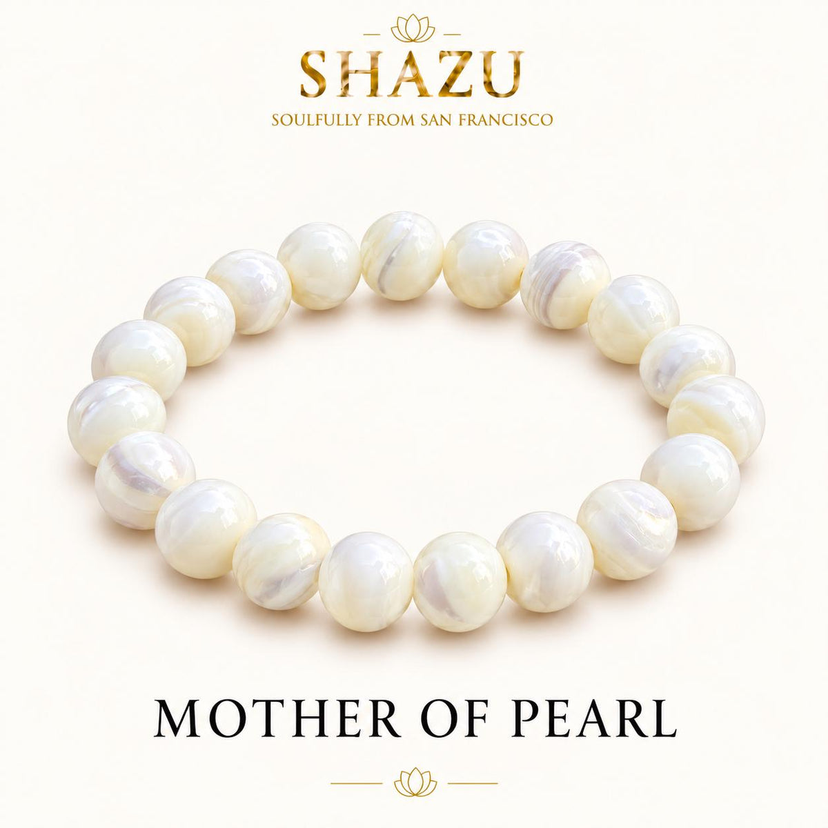 Mother of Pearl Bracelet — Gentle Glow